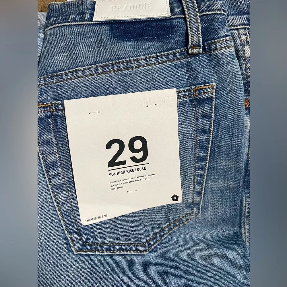 Levis re/done 90s high rise loose jeans sz-28,29,30 - Picture 5 of 8